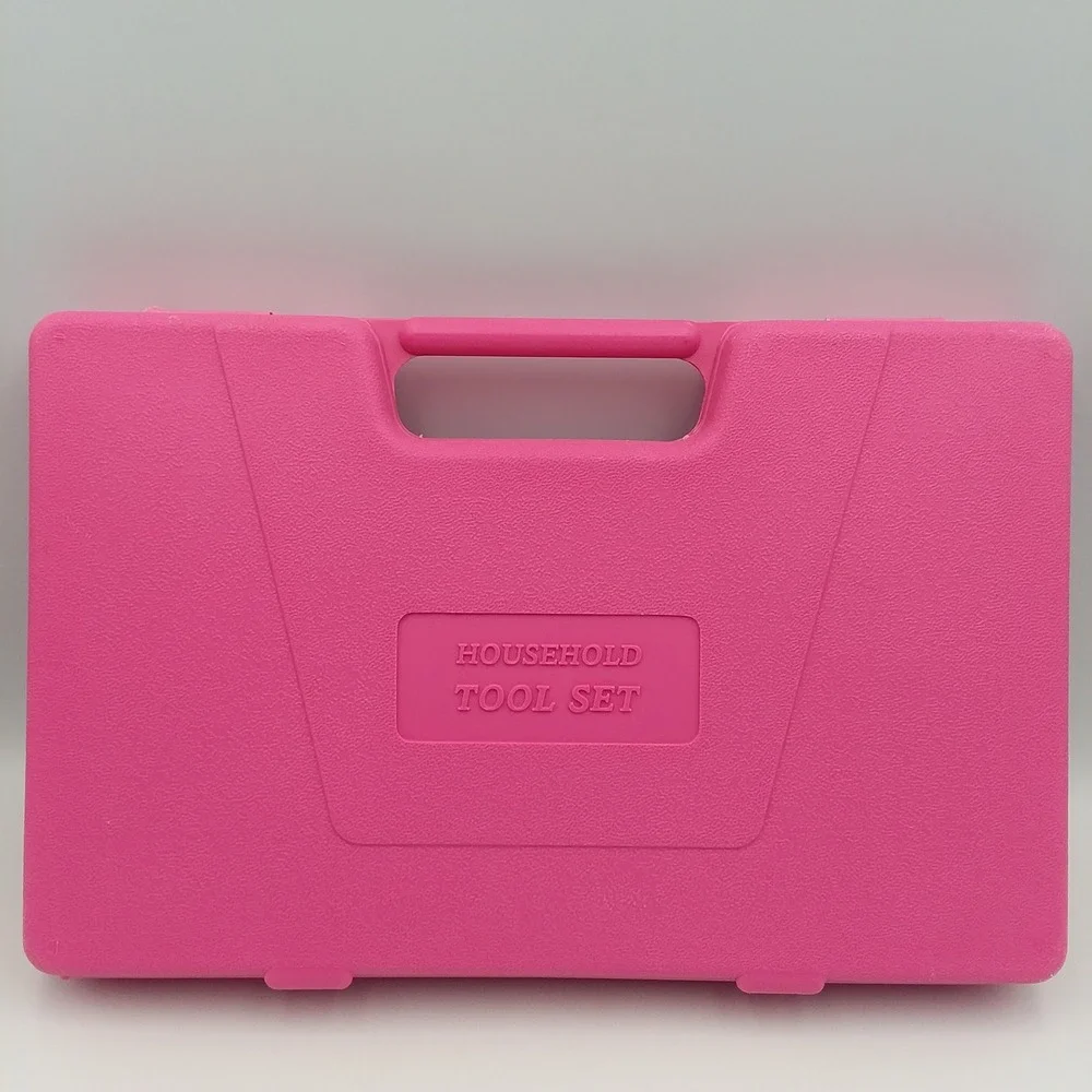 Pink Household DIY Tool Set Hammer Pliers Screwdrivers Womens‎ Dorm